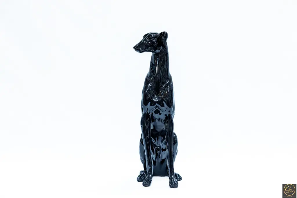 Grey hound Dog Black3.webp