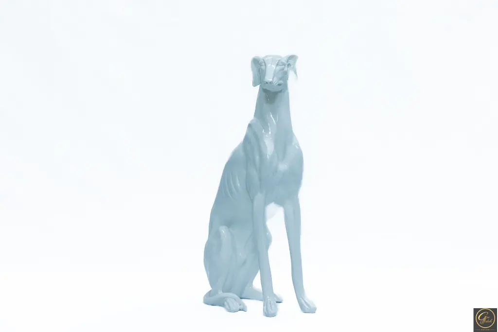 GreyHound Dog White2.webp