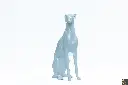 GreyHound Dog White2.webp