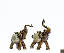 New Brown_ Caramel Elephant Set.webp