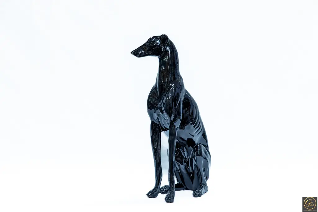 Grey hound Dog Black2.webp