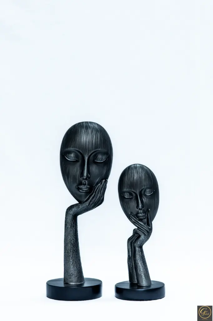 Grey Face Mask Set