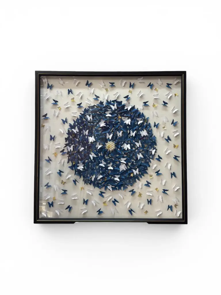 Butterfly Bloom Art 120x120